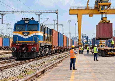 Safe railway cargo handling and freight movement in India